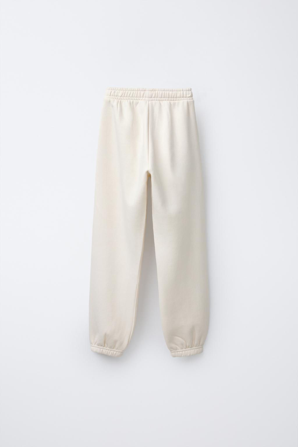 FLEECE JOGGING BOTTOMS - Zara фото 3