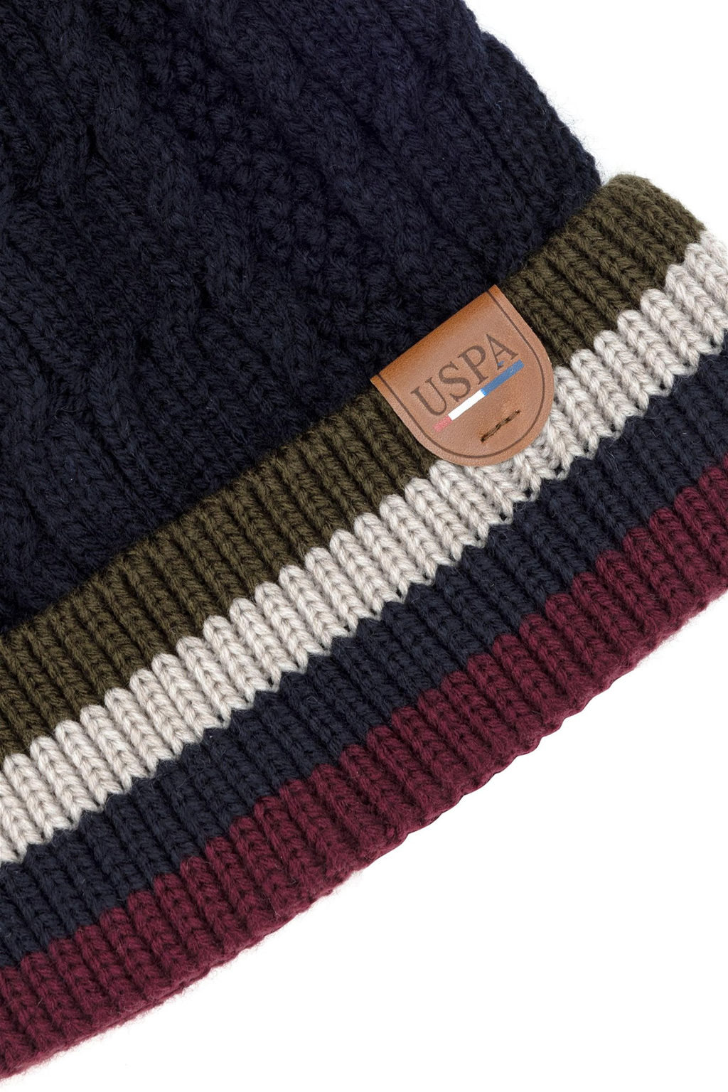 Мужской темно-синий берет - U.s. polo assn фото 6