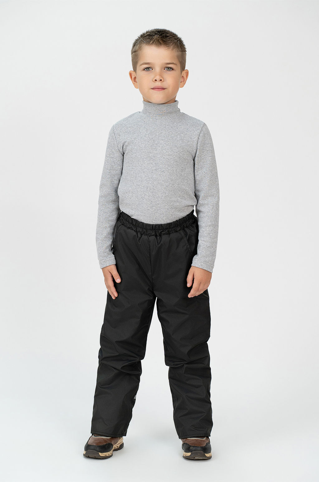 Брюки на поясе черные - Arctic kids фото 6