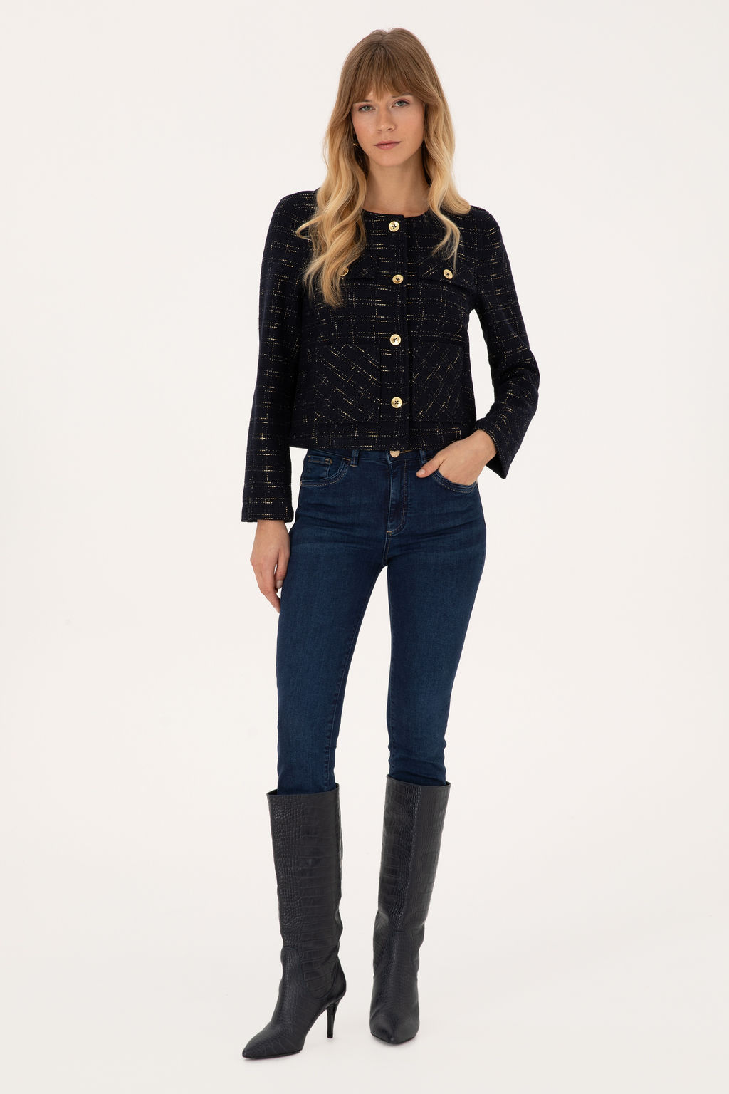 Kad_n Lacivert Ceket - U.s. polo assn фото 4