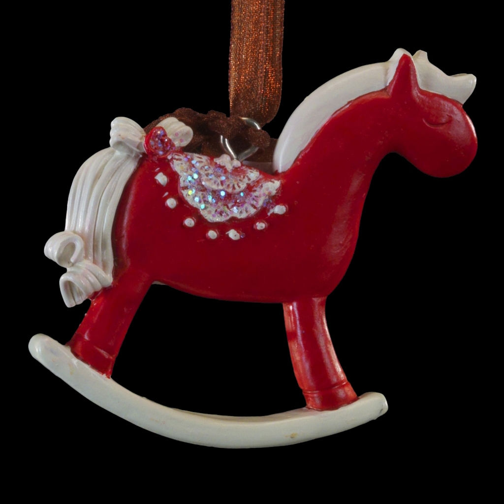 Цена за 1 шт. Украшение ErichKrause Лошадка-качалка узорная 6.5см