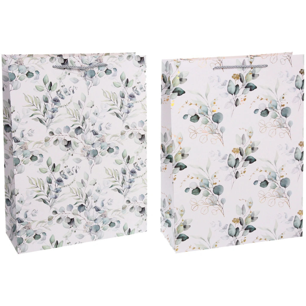 Пакет подарочный "Луговые цветы" 31*42*12 см