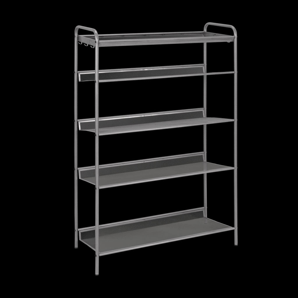 Подставка для обуви 5-и полочная "Женева 25" (графит)