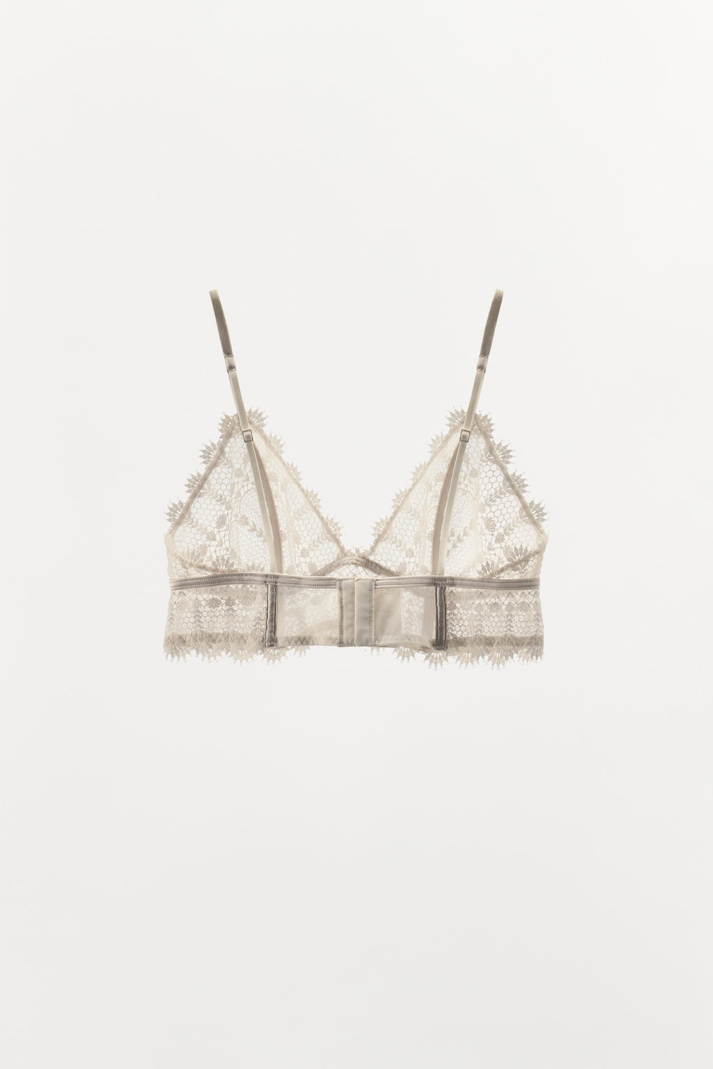 GUIPURE TRIANGLE BRALETTE - Zara фото 6