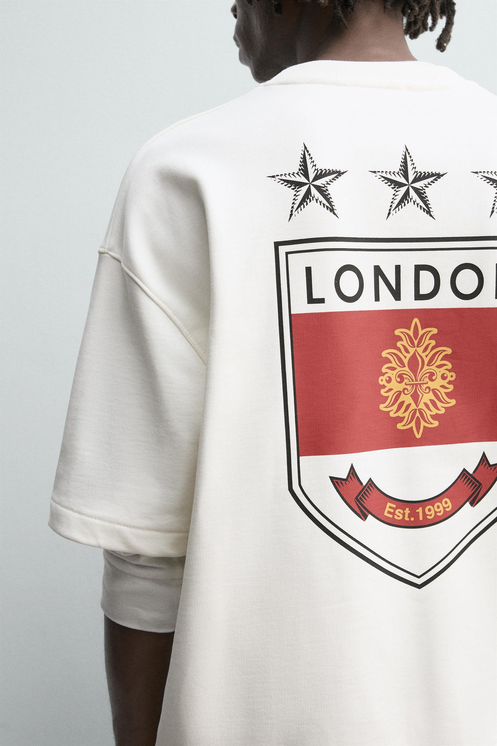 SHIELD PRINT SWEATSHIRT - Zara фото 6