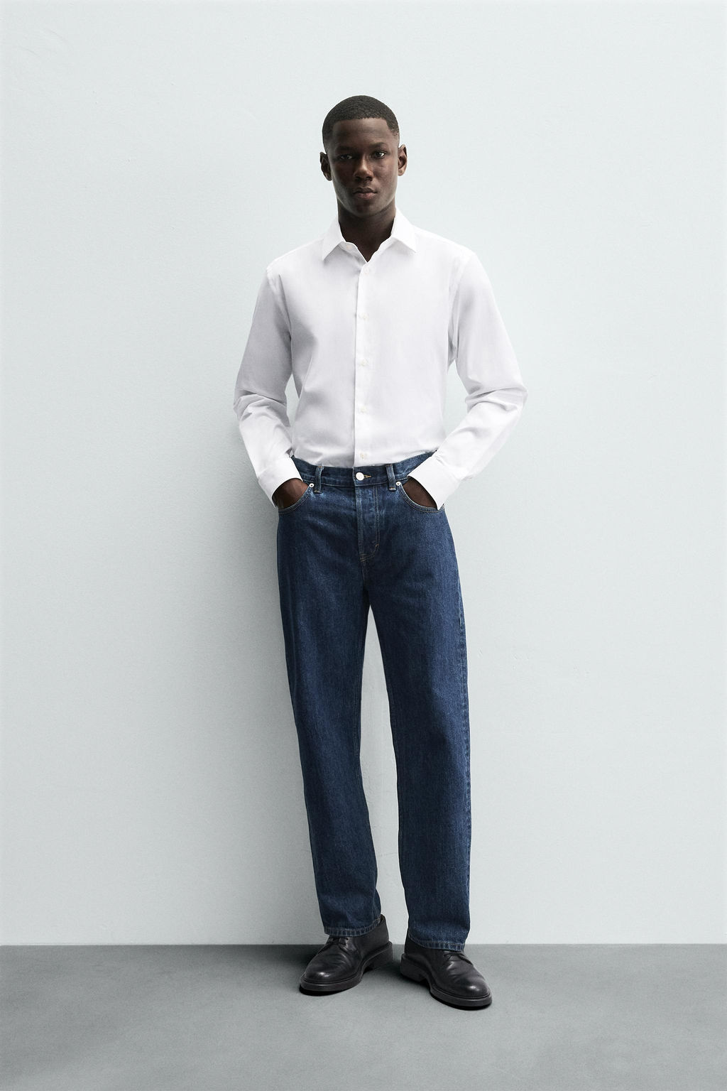 CAMISA REGULAR FIT / Blanco