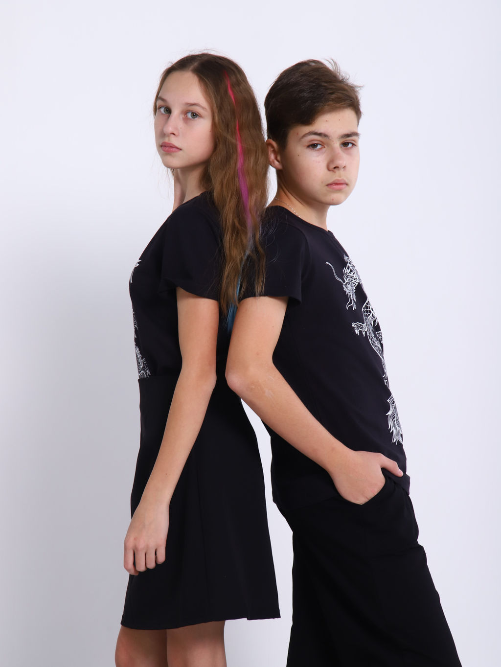 Футболка Горыныч черный - Ладошки фото 12