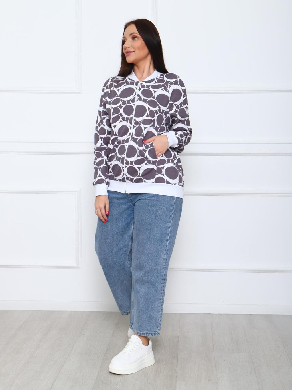 IV-CAPRIZ Вдохновение - бомбер какао  фото 2