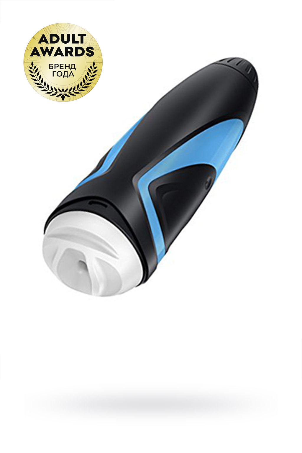 Мастурбатор нереалистичный Satisfyer Men, силикон, чёрный, 25,5 см