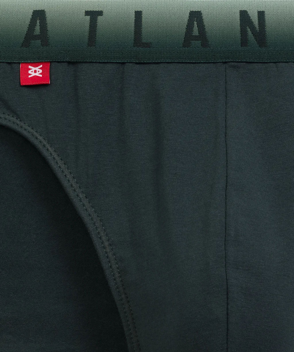 ATLANTIC 3MP-173 Трусы спорт Gradient Elastic - набор 3 шт. каберне + черный + изумрудный  фото 7