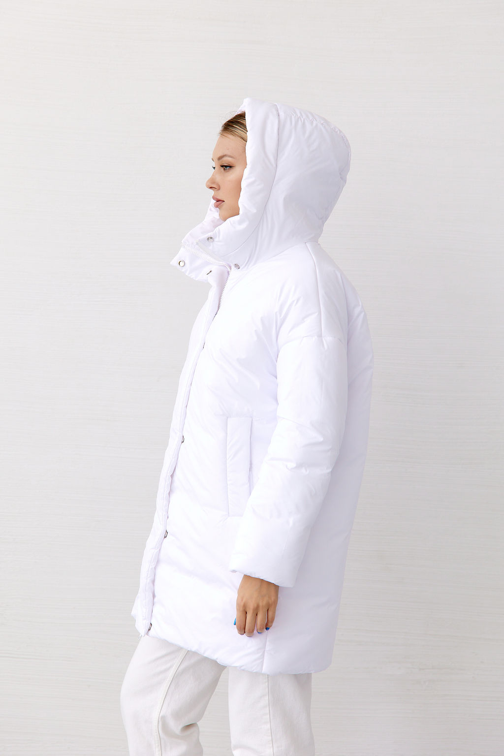 Куртка женская зимняя 25655 (серый опал) - Kankan фото 15