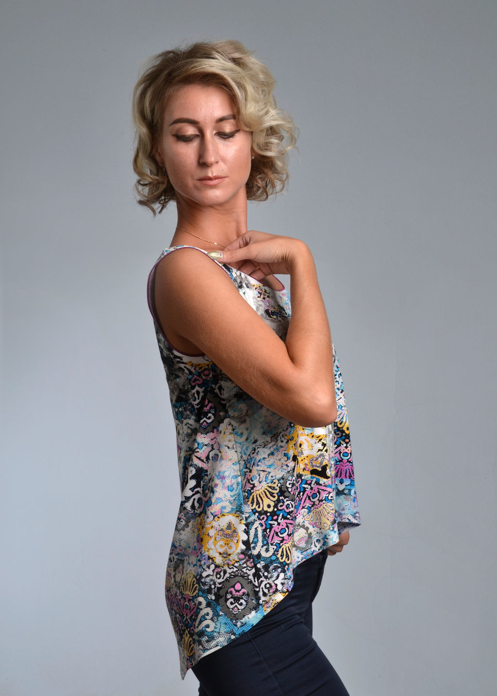 Майка женская ФРИДА (бирюза №23) - Ивановская трикотажная компания фото 3