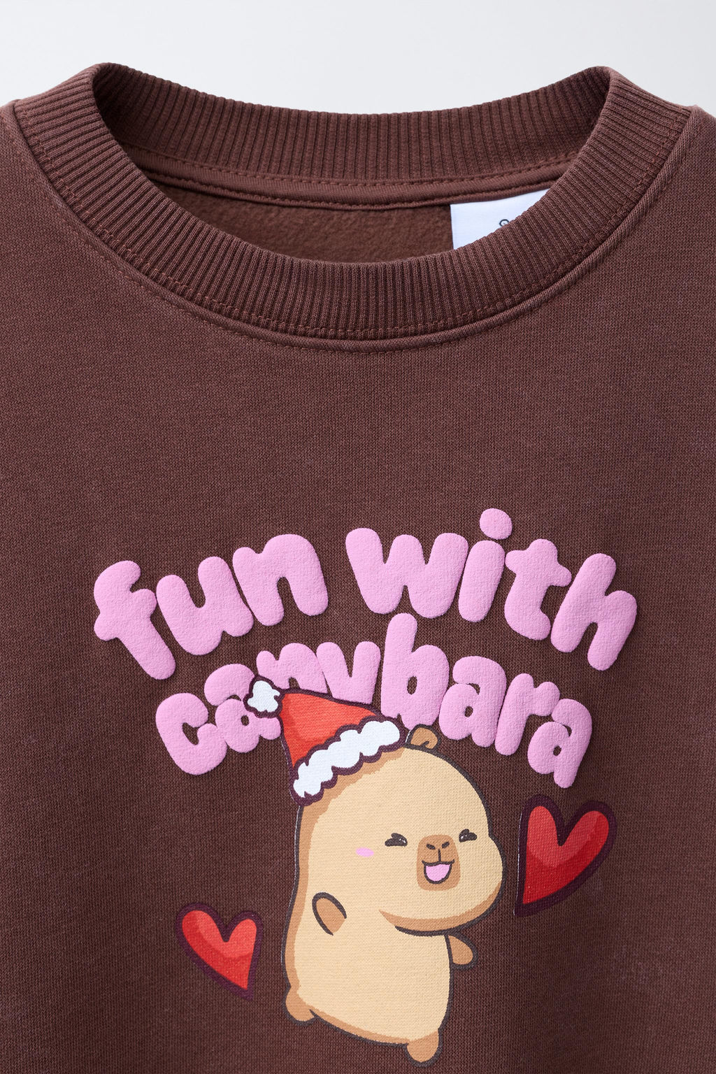 CAPYBARA CAPYFUN PRINTED SWEATSHIRT - Zara фото 3