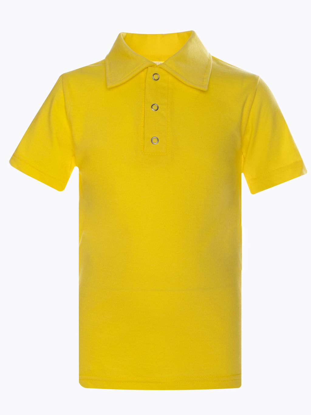 Футболка поло желтого цвета 659 (104, 56)