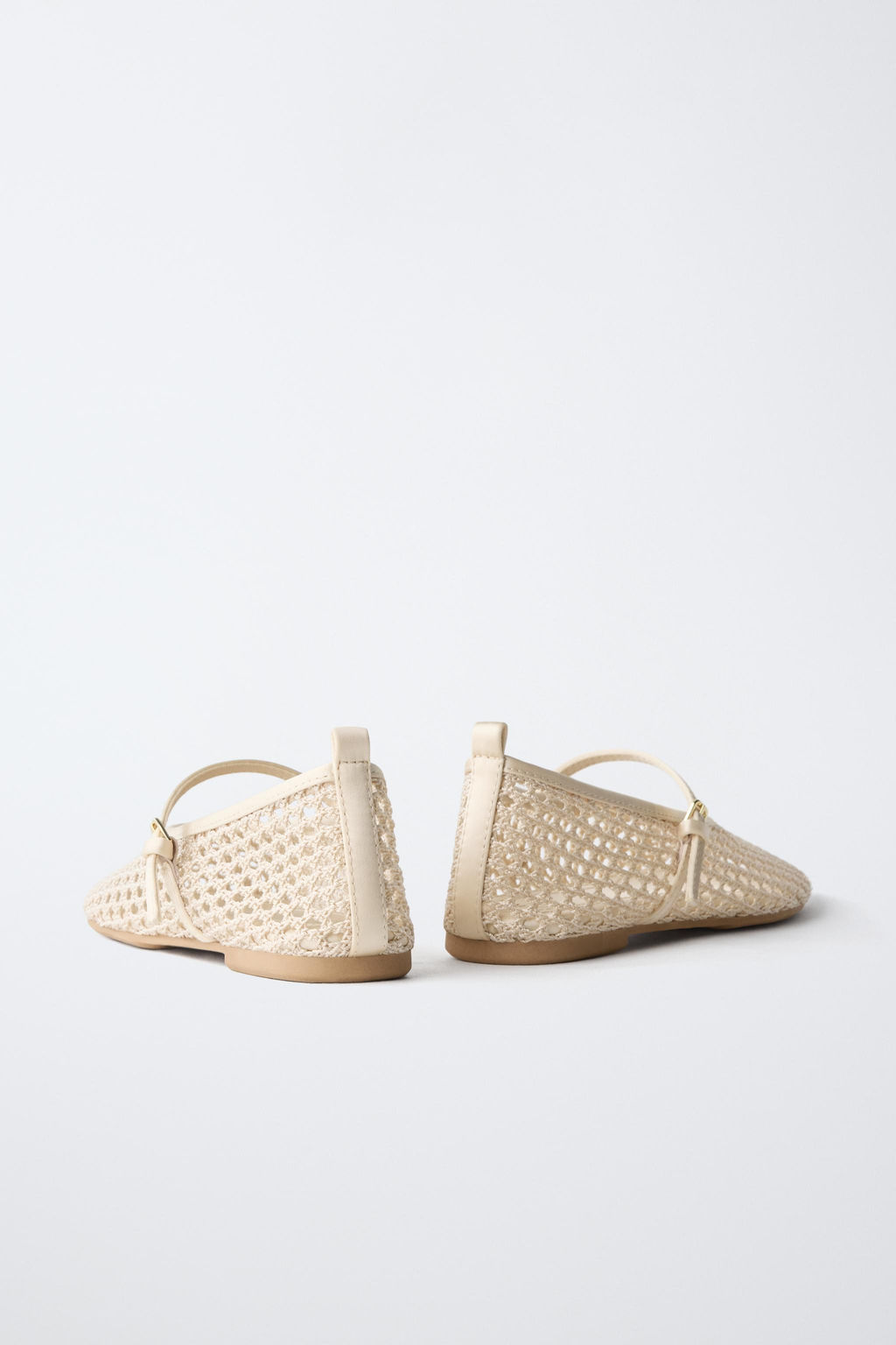 BAILARINA REJILLA / Blanco Crudo - Zara фото 6