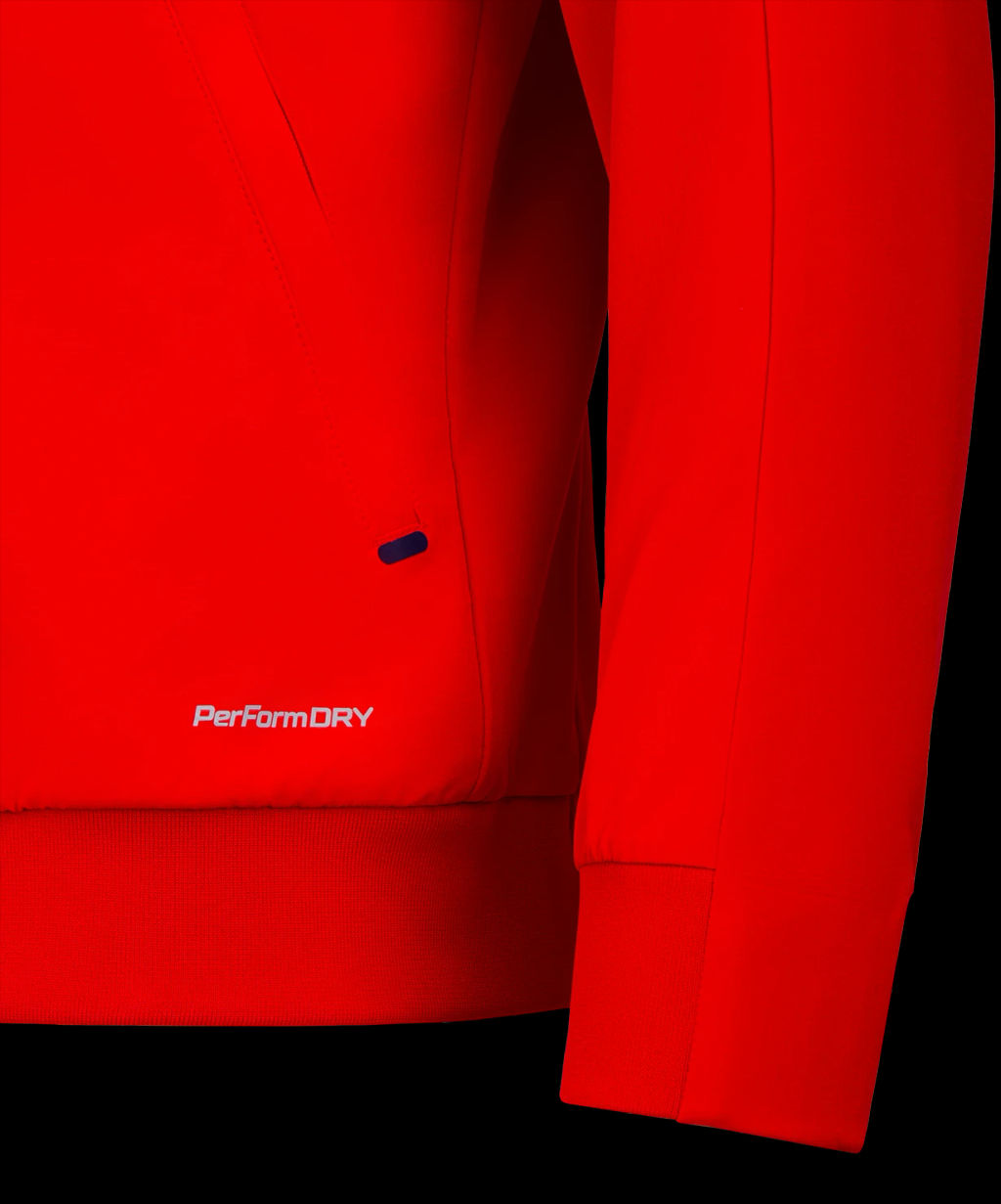 Куртка спортивная JOGEL NATIONAL PerFormDRY Woven Jacket, красный  фото 5