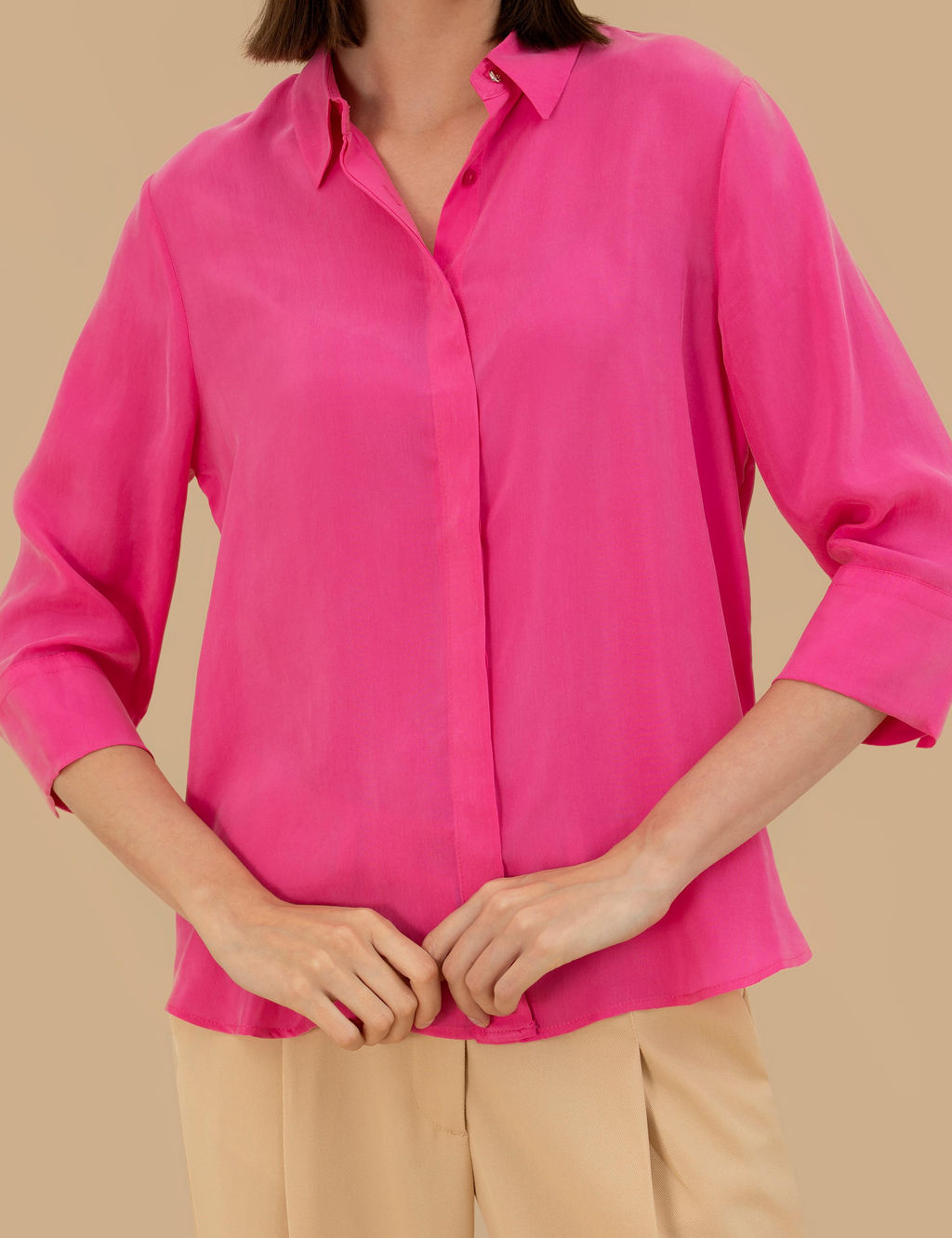 Fu_ya Comfort Fit Uzun Kollu G_mlek - Pierre cardin фото 6