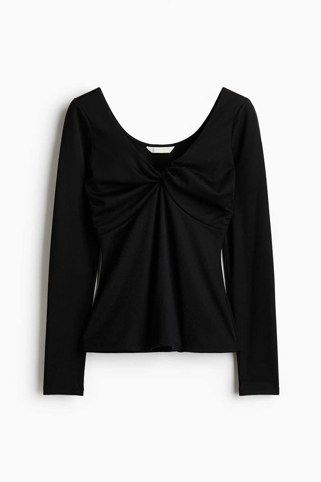 Top brillante con detalle girado - H&m фото 3