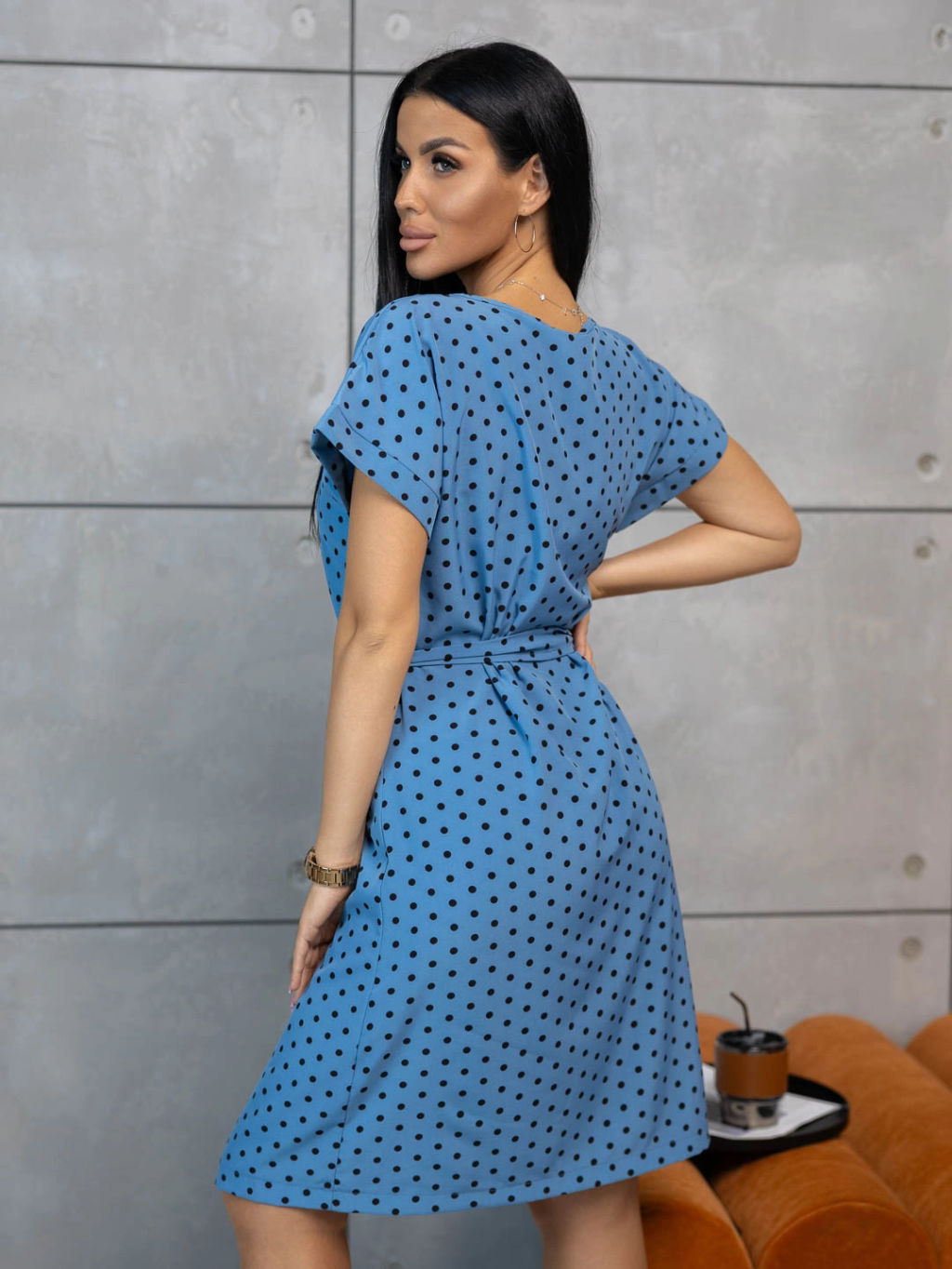 Платье женское, цвет зеленый