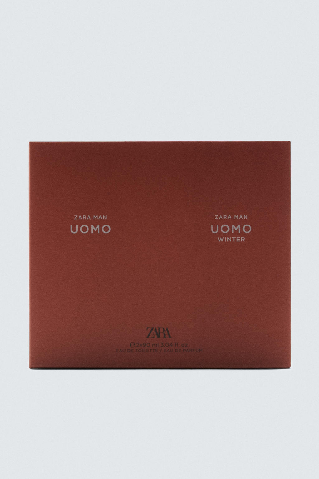 UOMO EDT + UOMO WINTER EDP 2 X 90 ML / 3.04 oz - Zara фото 2