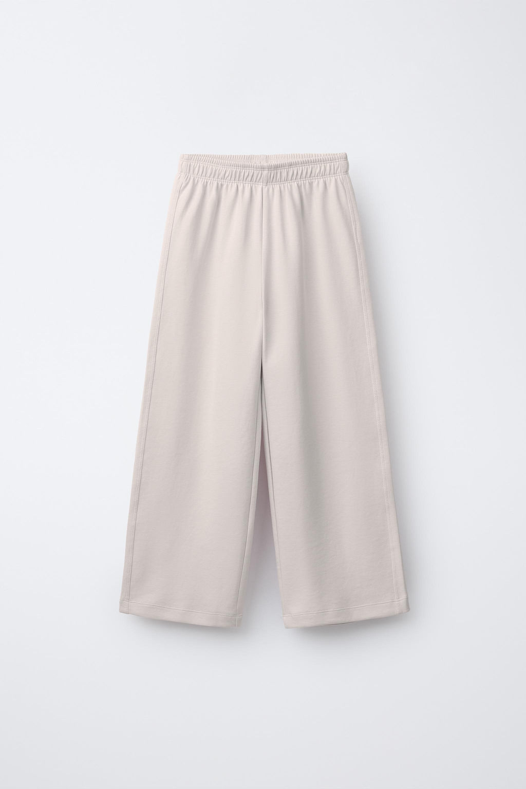 WIDE-LEG INTERLOCK TROUSERS - Zara фото 6