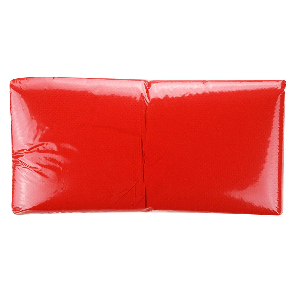 Салфетки бумажные БигПак 24х24см, 400шт в упаковке, целлюлоза 100%, интенсив, красный, Comfy (Россия) - Домашняя мода фото 4