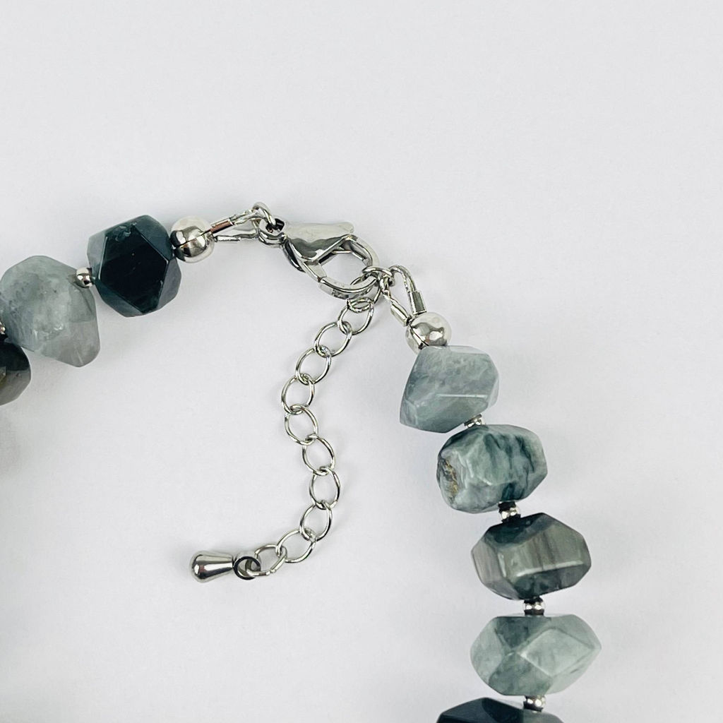 Браслет из Соколиного глаза 18 см +