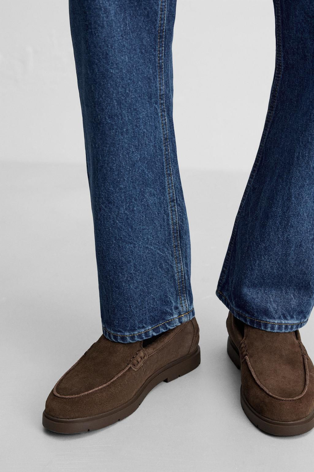 CASUAL LEATHER LOAFERS - Zara фото 4