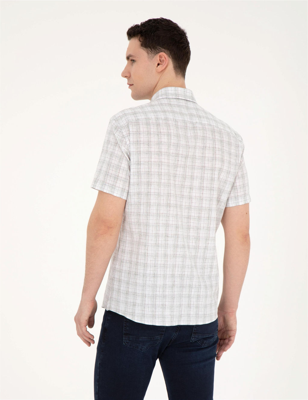 Ye_il Regular Fit K_sa Kollu G_mlek - Pierre cardin фото 5