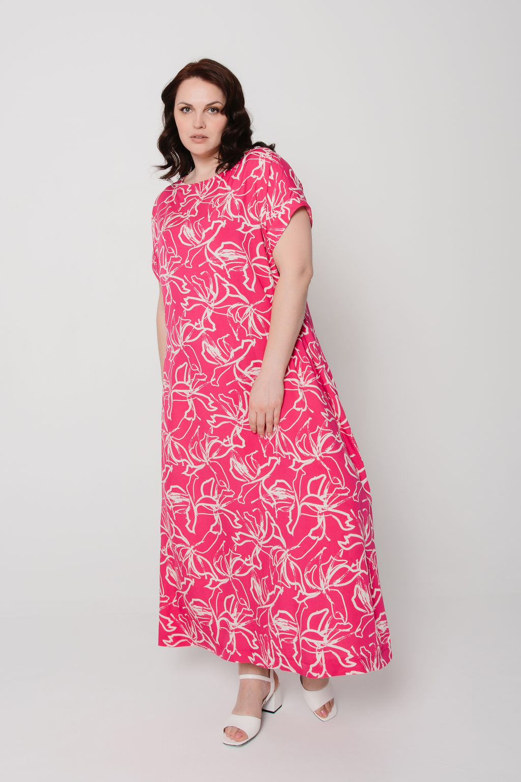 ШТАПЕЛЬ 100% вискоза Платье - Prima linea фото 2