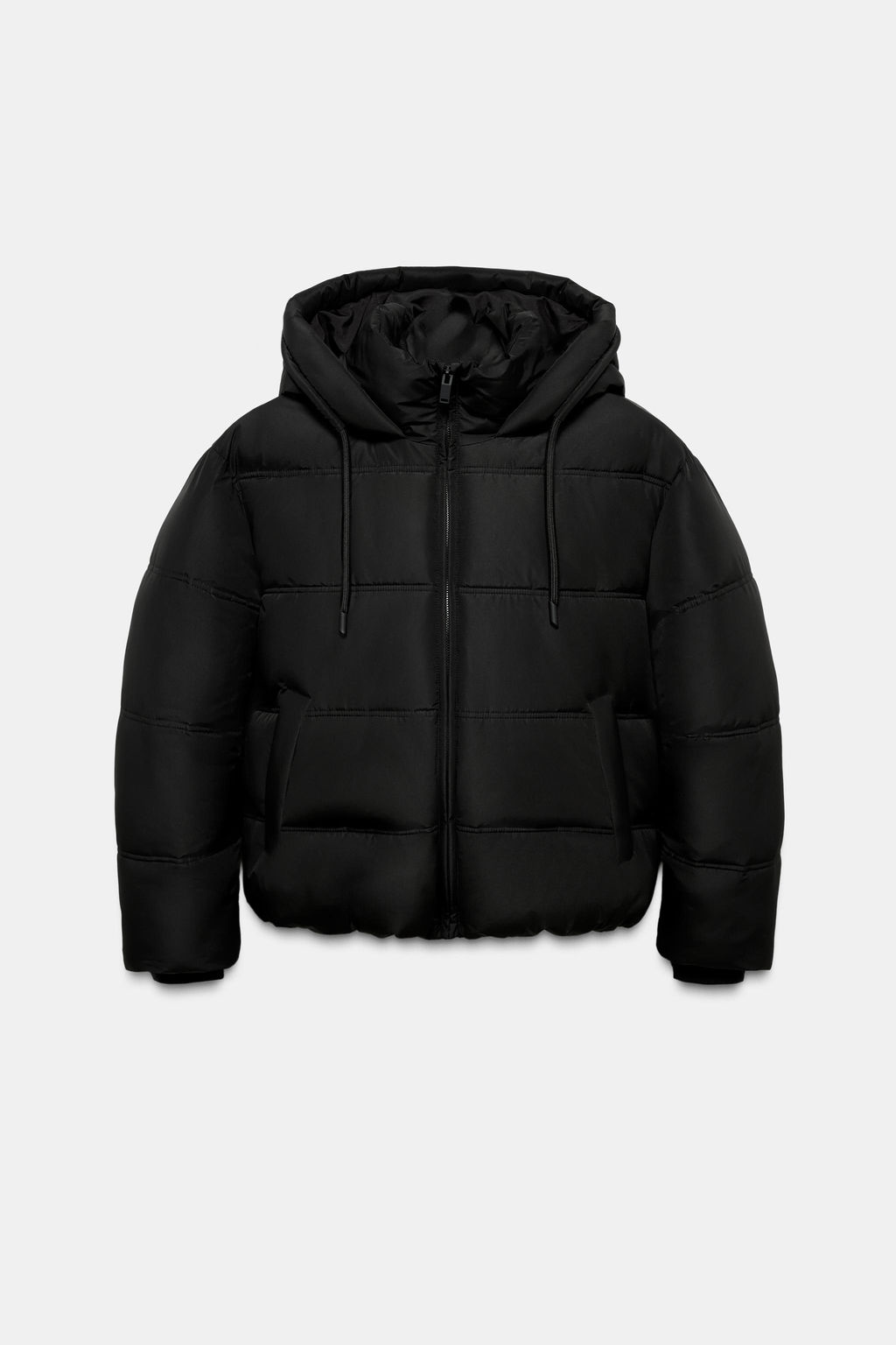 SHORT WATER-REPELLENT AND WINDPROOF HOODED ANORAK - Zara фото 11