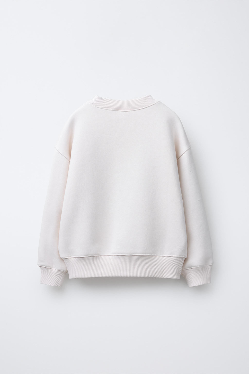 FLOCKED SLOGAN TULLE SWEATSHIRT - Zara фото 2