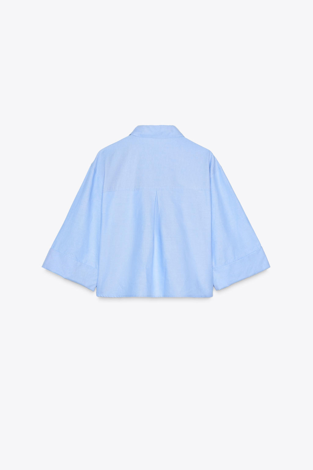 SHORT OXFORD SHIRT - Zara фото 15