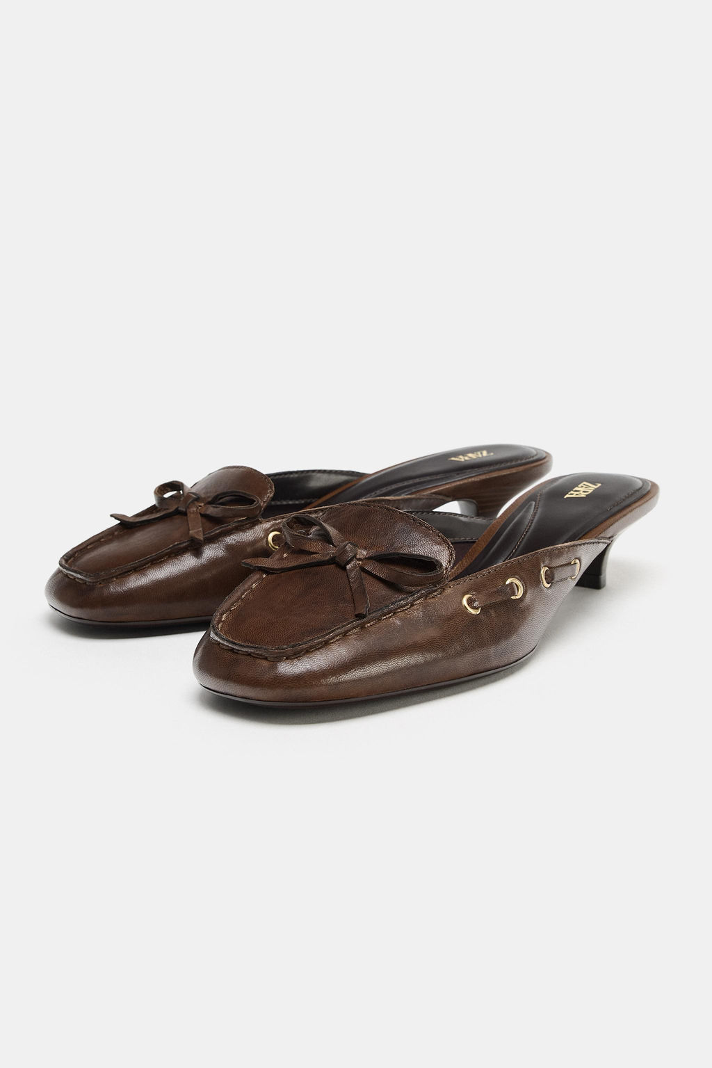 ZAPATO N?UTICO DESTALONADO PIEL / Tostado oscuro
