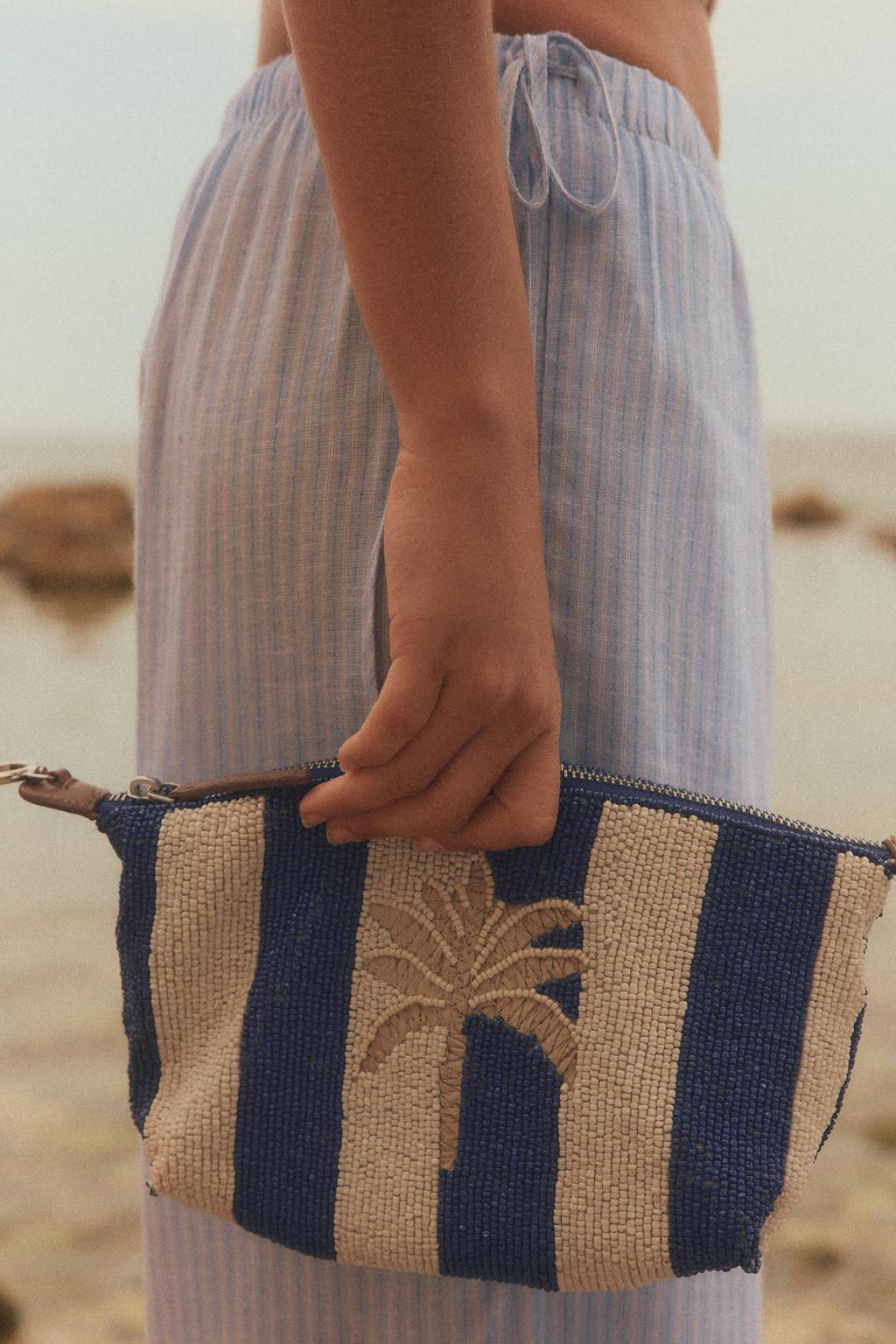 EMBROIDERED BEADED BAG - Zara фото 10