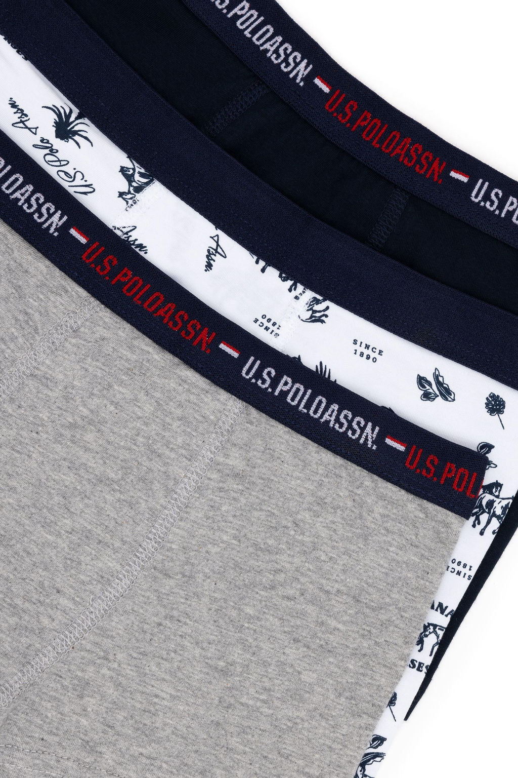 Низ белого нижнего белья для мальчика - U.s. polo assn фото 6