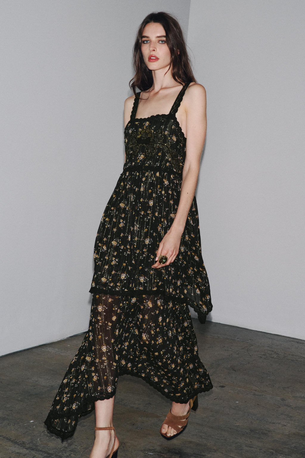 ZW COLLECTION TOP WITH STUDS - Zara фото 16