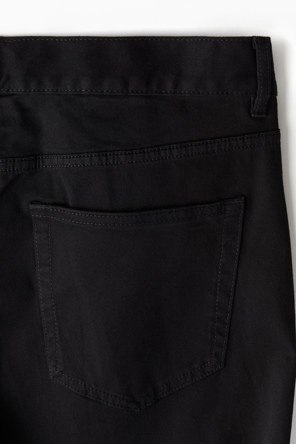 Pantalon en sarga de algodon Slim Fit - H&m фото 6