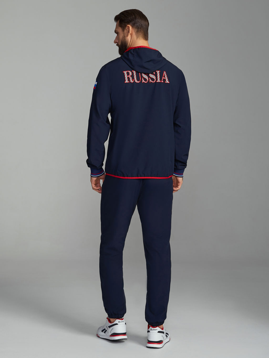 Спортивный костюм мужской RUSSIA 15M-RR-1375 RED-N-ROCKS - Addic фото 4