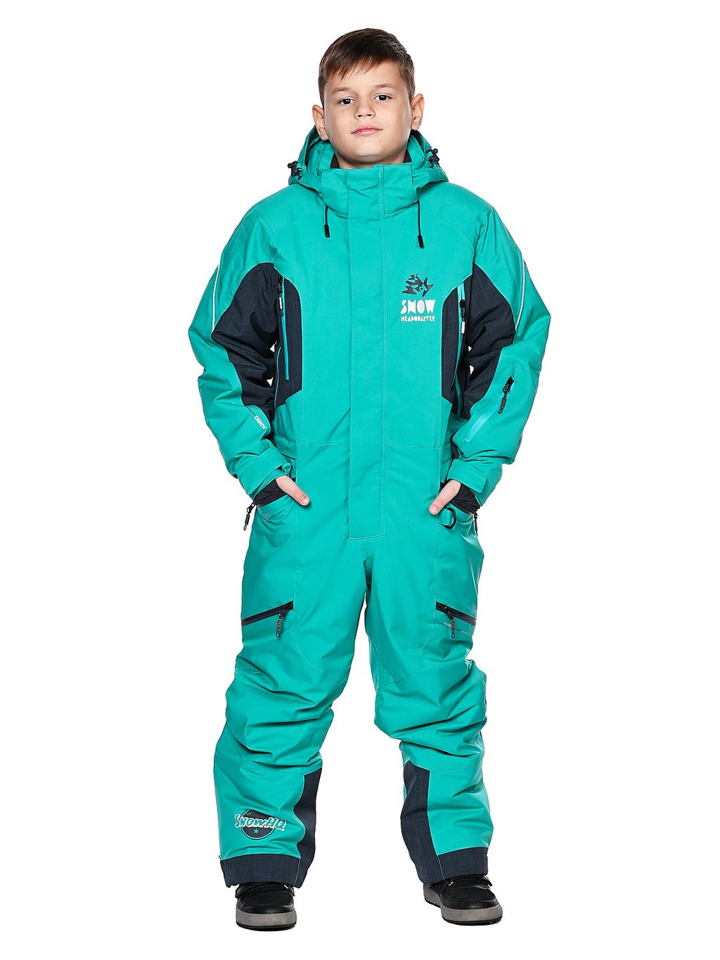 Комбинезон T-9072 Бирюзовый