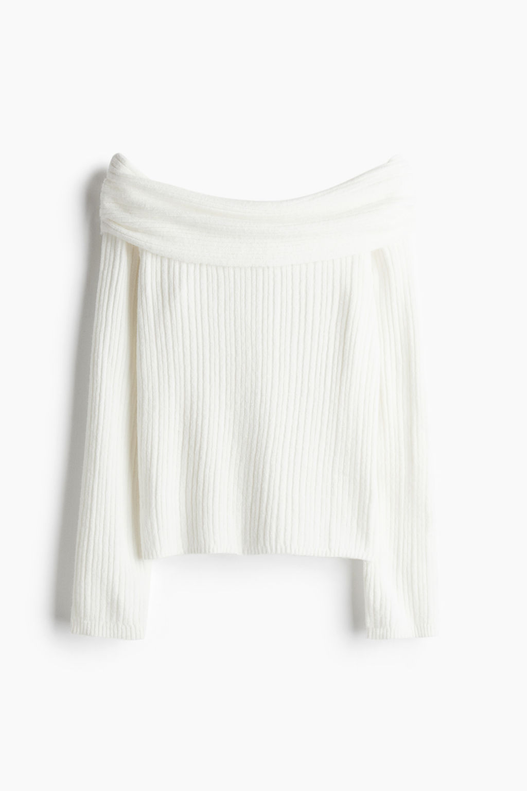 Jersey off-the-shoulder - H&m фото 6