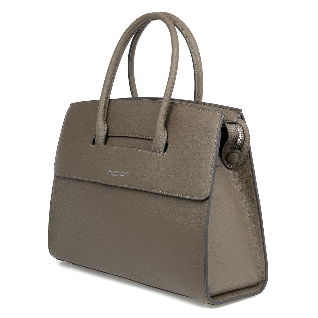 Женская кожаная сумка - Barcelo biagi фото 2