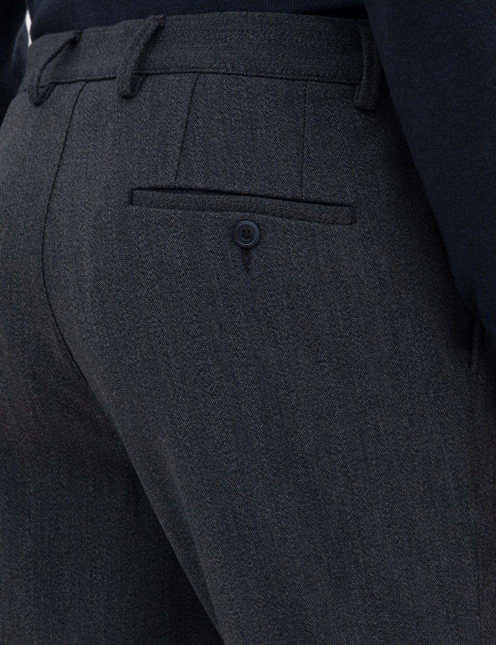 Lacivert Slim Fit Kuma_ Pantolon - Pierre cardin фото 6