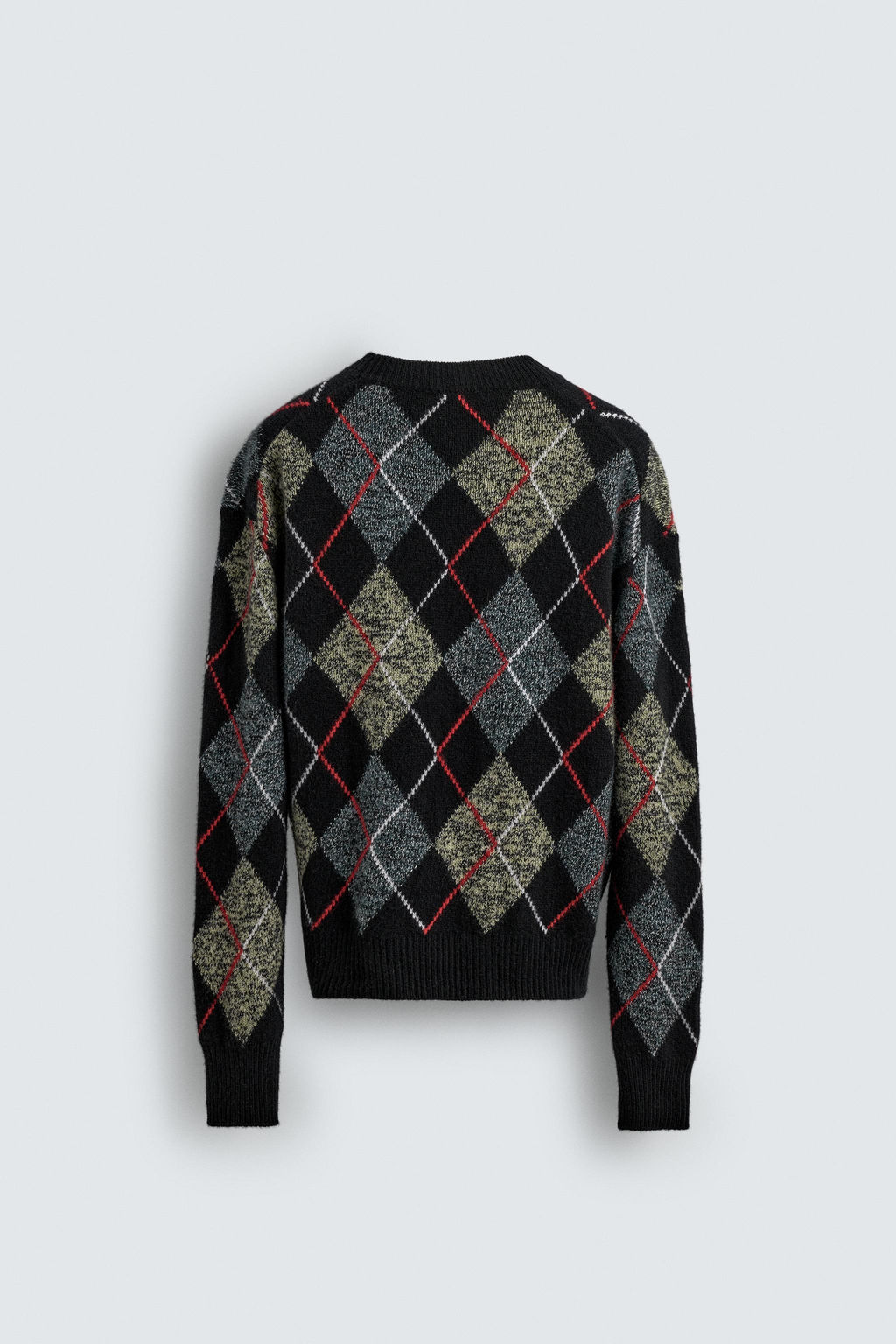ARGYLE JUMPER 100% CASHMERE AARON LEVINE X ZARA фото 9