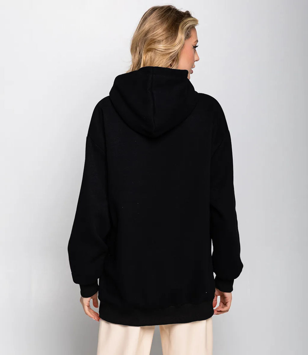 Худи #КТ3304 (1), чёрный