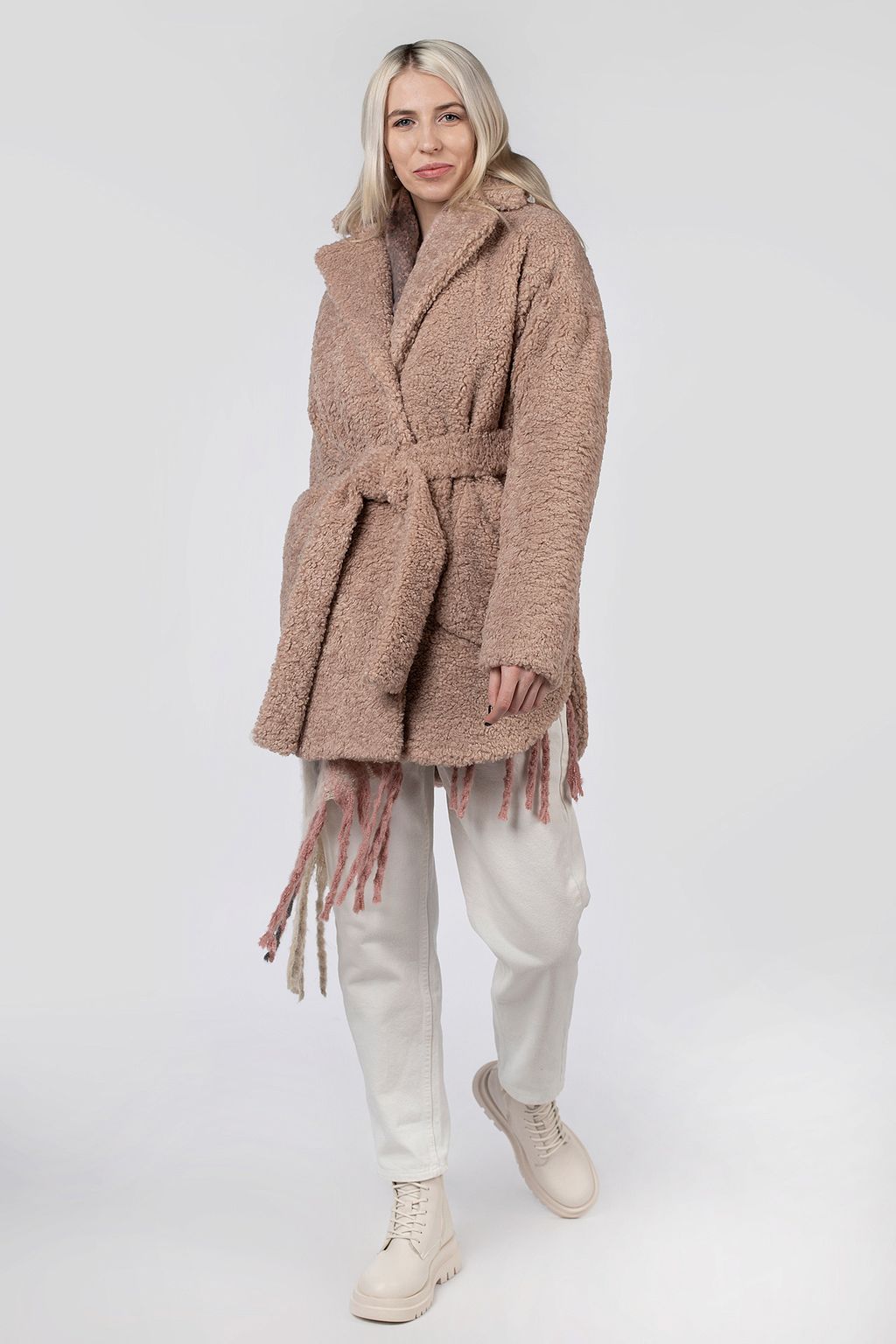 Пальто женское утепленное (пояс) - Империя пальто фото 15