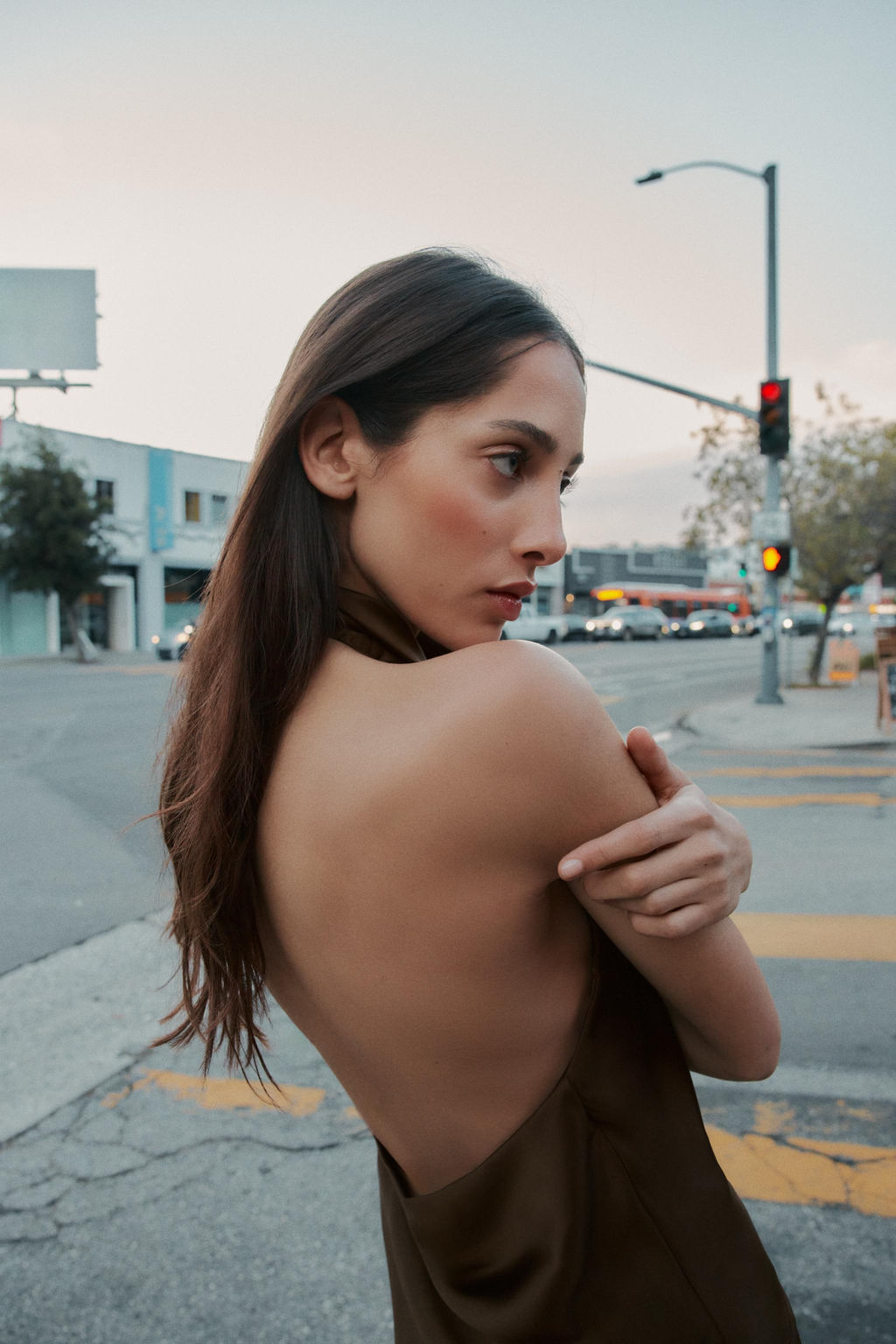 SATIN HALTER TOP - Zara фото 44