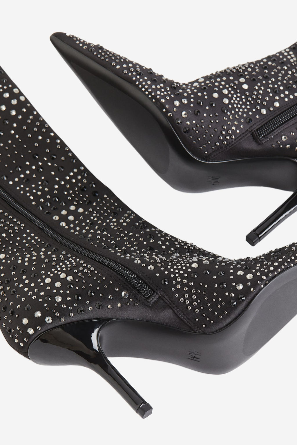Botas de tacon con strass - H&m фото 4