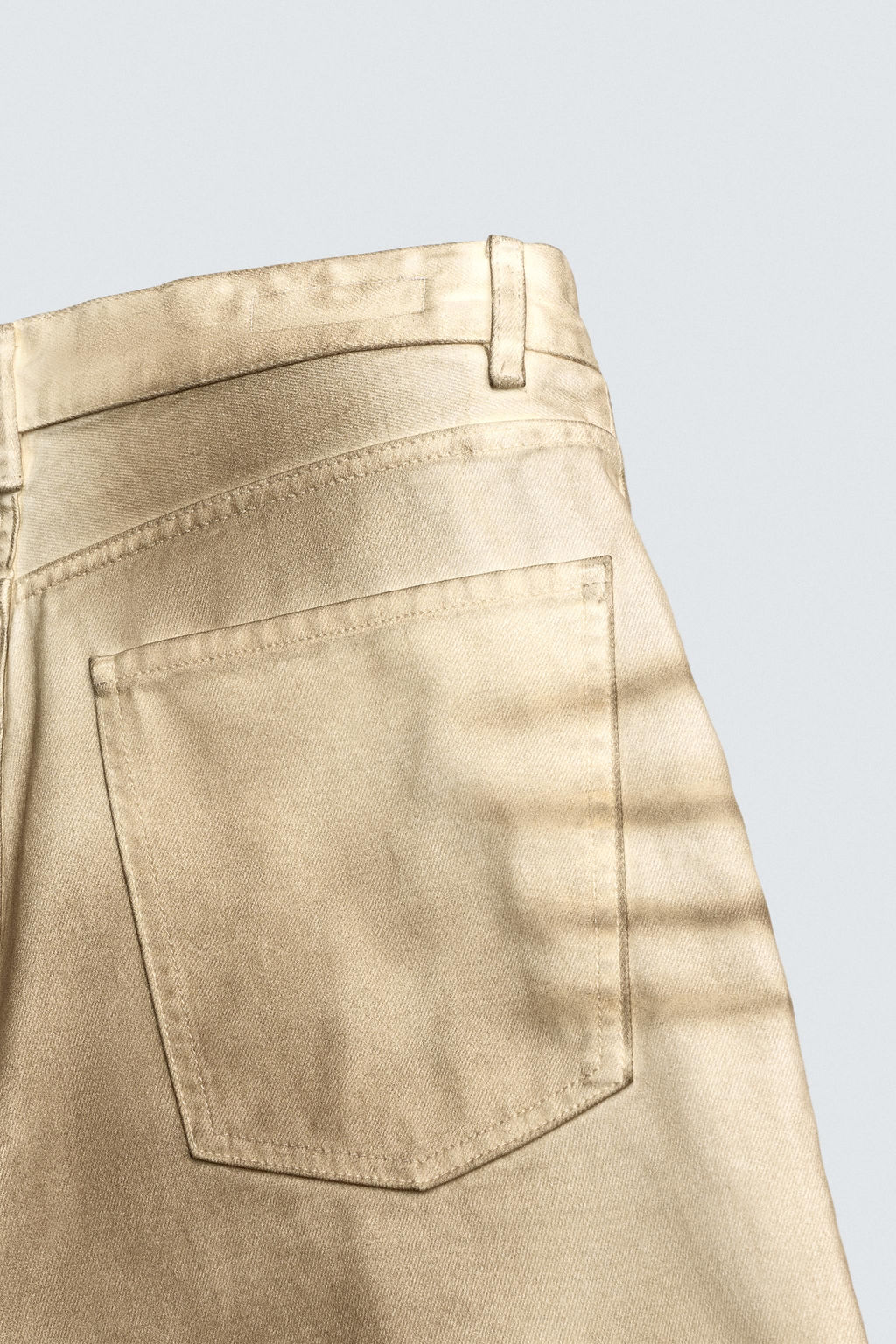 FADED PRINT BAGGY FIT BERMUDA SHORTS - Zara фото 9