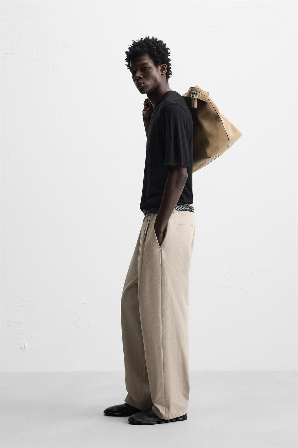 FLOWING KNIT T-SHIRT - Zara фото 13